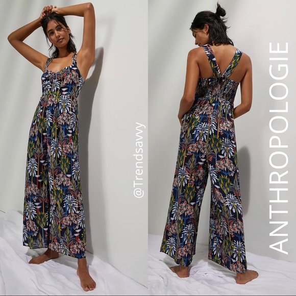 Anthropologie Other - NWT ANTHROPOLOGIE LALA SLEEP LOUNGE JUMPSUIT XL